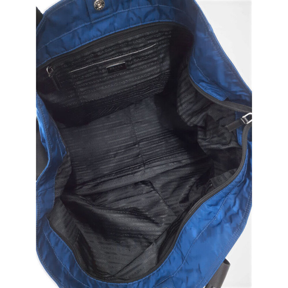 Prada Tessuto 2Way Tote Shoulder Bag blue - Picture 3 of 9
